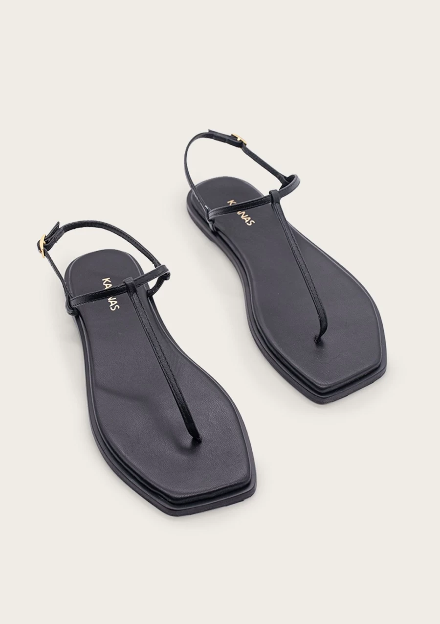 KAANAS Women's Clarkia Onyx Elegant Comfortable Footwear for Stylish Everyday Wear