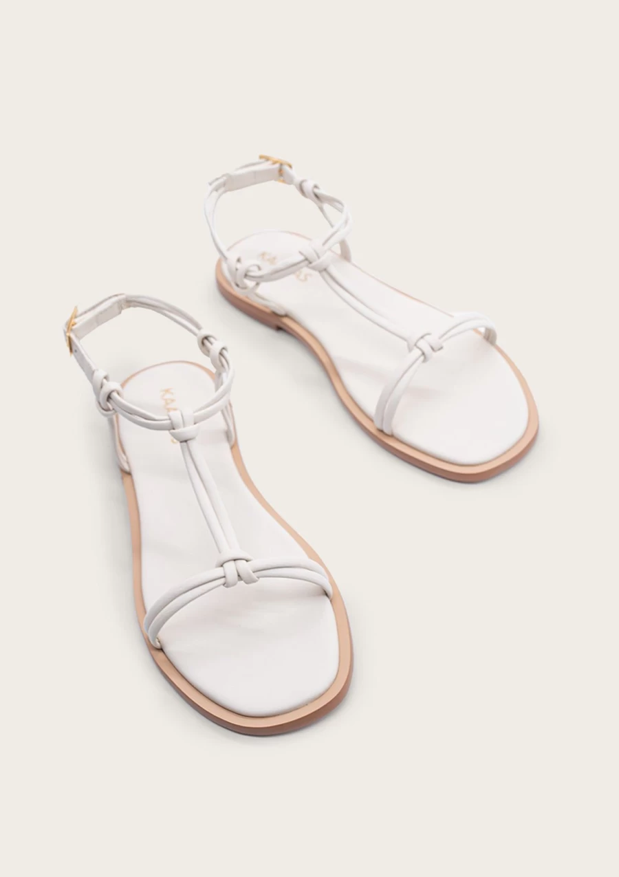KAANAS Women's Allen Ivory Comfortable Casual Shoes