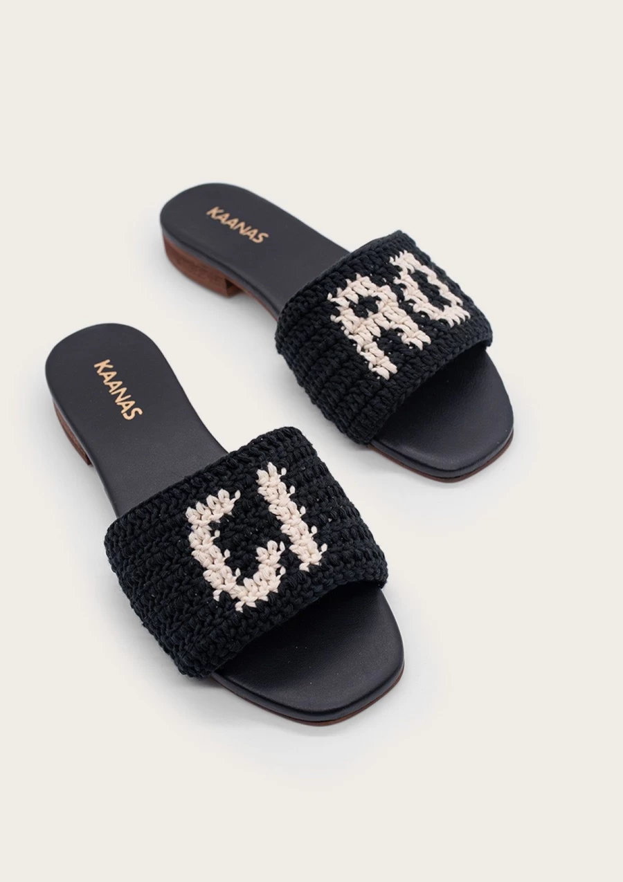KAANAS Women's Serin Black Shoes - Stylish & Comfortable Footwear for Women