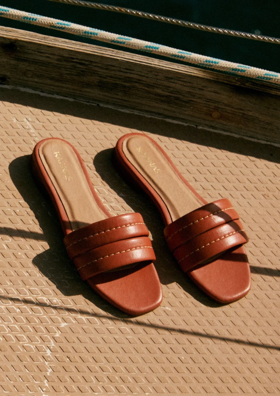 KAANAS Women's Maya Brick - Stylish & Comfortable Footwear for Everyday Wear