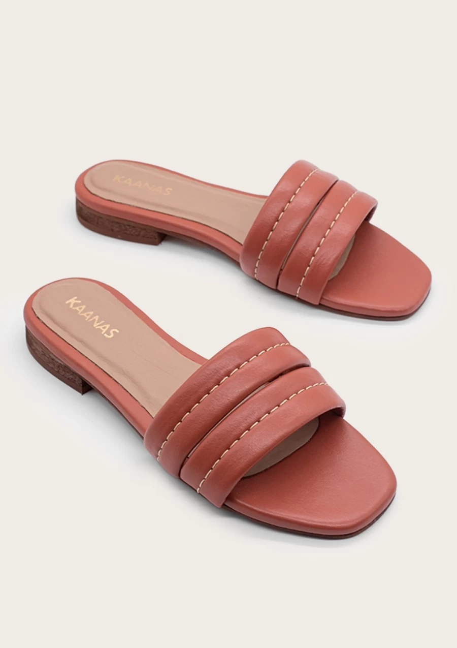 KAANAS Women's Maya Brick - Stylish & Comfortable Footwear for Everyday Wear